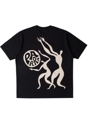 by parra camiseta hombre play ball t-shirt - 55272 black 2