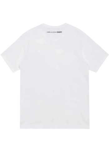 comme des garçons shirt t-shirt manmens t-shirt knit - fqt030s26 white