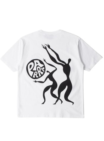 by parra camiseta hombre play ball t-shirt - 55270 white 2