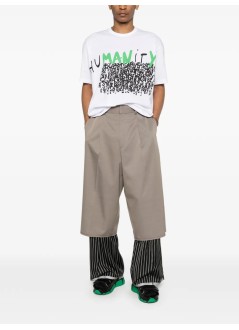 comme des garçons shirt camiseta hombre mens t-shirt knit - fqt040s26 white
