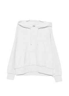 golden goose sweater manstar/ unisex relaxed hoodie/ double layer/ destroyed wash/  - gup02710p002411 60665