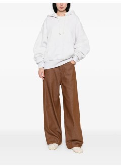 golden goose sweater manstar/ unisex relaxed hoodie/ double layer/ destroyed wash/  - gup02710p002411 60665