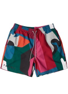 by parra bermuda hombre ball to the face swim shorts - 55250 multi