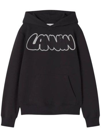 lanvin sudadera hombre embroidered logo hoodie - rmho0055f306p26 10