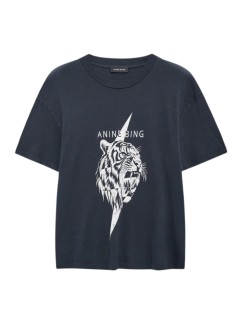 anine bing top womanwalker tee tiger - a0812514gee1 green