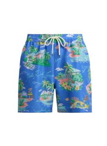 polo ralph lauren trunk manwoven-trunk-swim bottom - 710b13657001 bahamas bear
