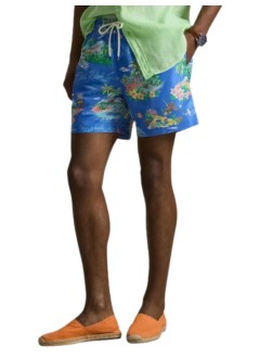 polo ralph lauren trunk manwoven-trunk-swim bottom - 710b13657001 bahamas bear