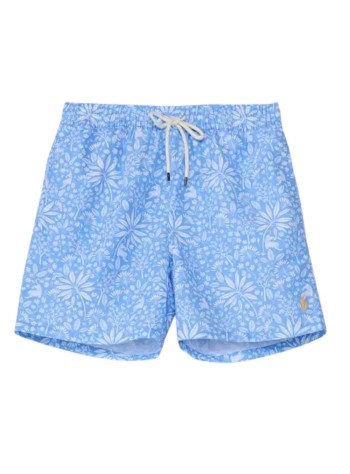 polo ralph lauren trunk manwoven-trunk-swim bottom - 710b14029001 blue tiger paradise