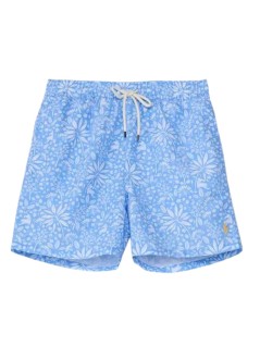 polo ralph lauren trunk manwoven-trunk-swim bottom - 710b14029001 blue tiger paradise