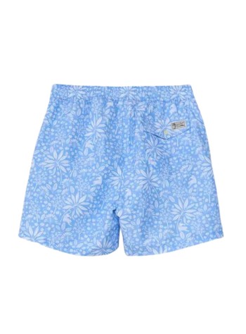 polo ralph lauren trunk manwoven-trunk-swim bottom - 710b14029001 blue tiger paradise 2