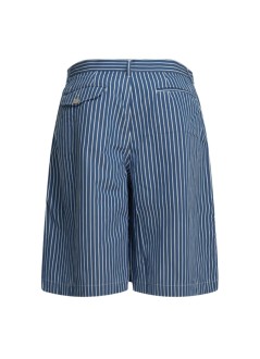 comme des garçons shirt pantalon corto hombre mens pants woven - fqp506s26 blue stripe
