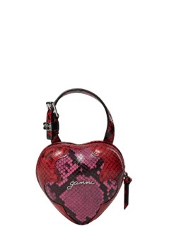 ganni crossbody womannano heart snake - b3010236 09z