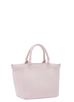 ganni crossbody mujer small easy shopper raspberry print - b2110089 135