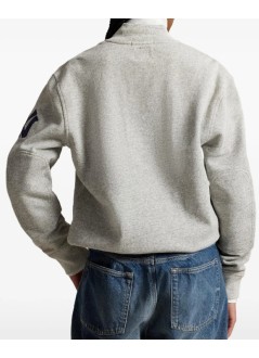 polo ralph lauren sweater manknit-sweatshirt - 710b14460001 loft heather