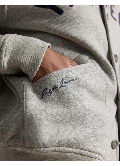 polo ralph lauren sweater manknit-sweatshirt - 710b14460001 loft heather
