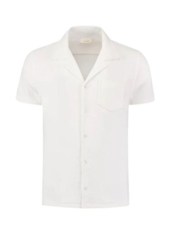 aurélien camiseria hombre terry resort blouse shortsleeve - 020230902080002 white