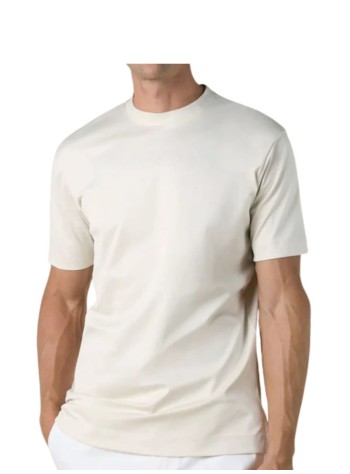 aurélien t-shirt manaur1 t-shirt, big collar - 060230902160000 ecru 2