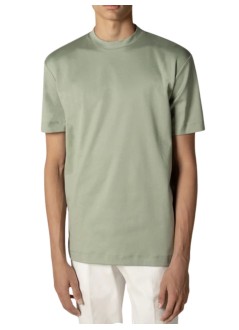 aurélien t-shirt manaur1 t-shirt, big collar - 060230902160000 pistache