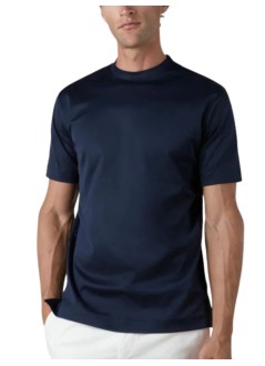 aurélien camiseta hombre aur1 t-shirt, big collar - 060230902160000 navy