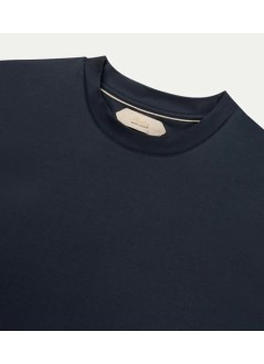 aurélien camiseta hombre aur1 t-shirt, big collar - 060230902160000 navy