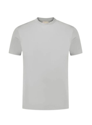 aurélien t-shirt manaur1 t-shirt, big collar - 060230902160000 light grey