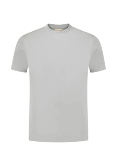 aurélien t-shirt manaur1 t-shirt, big collar - 060230902160000 light grey