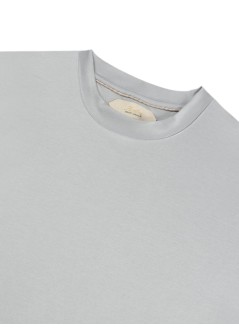aurélien t-shirt manaur1 t-shirt, big collar - 060230902160000 light grey