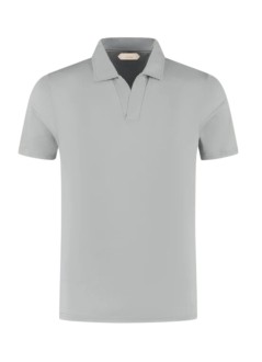 aurélien polo hombre cotton buttonless polo - 020230902160001 light grey