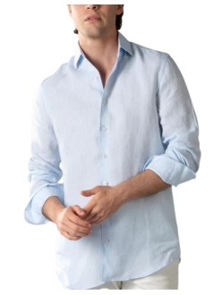 aurélien shirt manlinen seaside shirt - 020230602060001 light blue