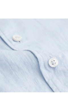 aurélien shirt manlinen seaside shirt - 020230602060001 light blue