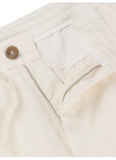 aurélien pant  manlinen seaside trousers - 020250903060001 ivory