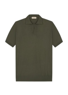 aurélien polo hombre buttonless polo shortsleeve - 060230802140000 olive