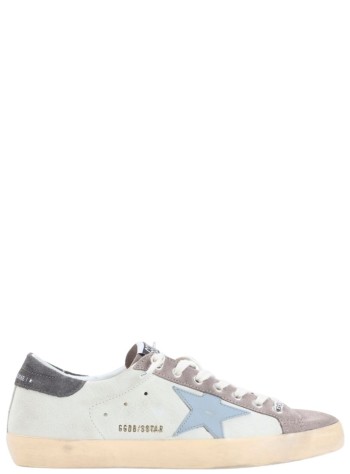 golden goose sneaker hombre super star nabuk upper suede toe and tongue leather star su - gmf00101f008112 60660