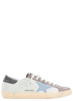 golden goose sneaker mansuper star nabuk upper suede toe and tongue leather star su - gmf00101f008112 60660