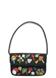 staud handbag womantommy beaded bag - h26r6001pbb shrm
