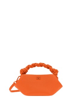 ganni crossbody mujer ganni bou bag mini grained - a6963 316