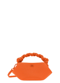 ganni crossbody mujer ganni bou bag mini grained - a6963 316