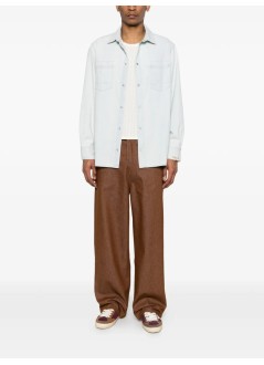 golden goose shirt manjourney m's over shirt pedro pastel full sky wash - gmp02519p002359 50491
