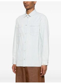golden goose shirt manjourney m's over shirt pedro pastel full sky wash - gmp02519p002359 50491