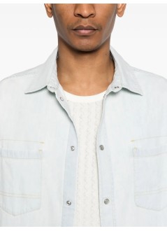 golden goose shirt manjourney m's over shirt pedro pastel full sky wash - gmp02519p002359 50491
