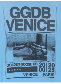 golden goose t-shirt manjourney m's t-shirt regular dyed gauze cotton jersey fading - gmp01220p002368 50977