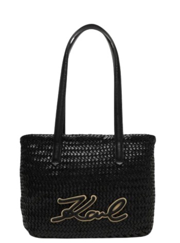 karl lagerfeld handbag mujer k/signature braid sm tote - b2w30206 1av