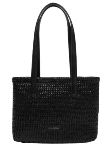 karl lagerfeld handbag mujer k/signature braid sm tote - b2w30206 1av 2