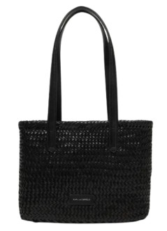 karl lagerfeld handbag mujer k/signature braid sm tote - b2w30206 1av