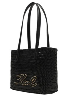 karl lagerfeld handbag mujer k/signature braid sm tote - b2w30206 1av