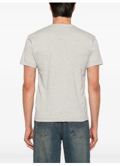 comme des garçons play camiseta hombre t-shirt logo print play logo - axt264051 grey