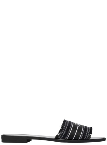 karl lagerfeld sandalia mujer skoot iii border slide - kl80411c b00