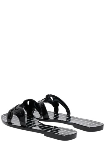 karl lagerfeld sandalia mujer jelly  signature stripes - kl80008c v01 2