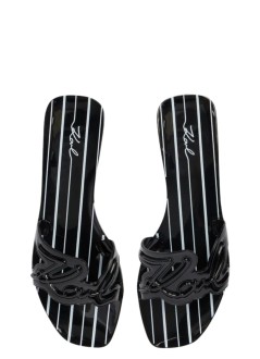 karl lagerfeld sandalia mujer jelly  signature stripes - kl80008c v01