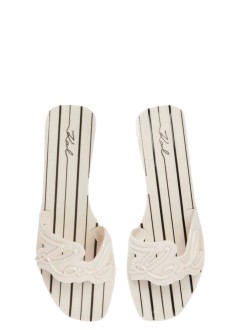 karl lagerfeld sandalia mujer jelly  signature stripes - kl80008c v10